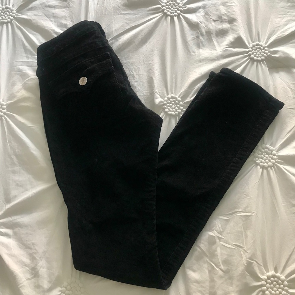 True Religion black cords